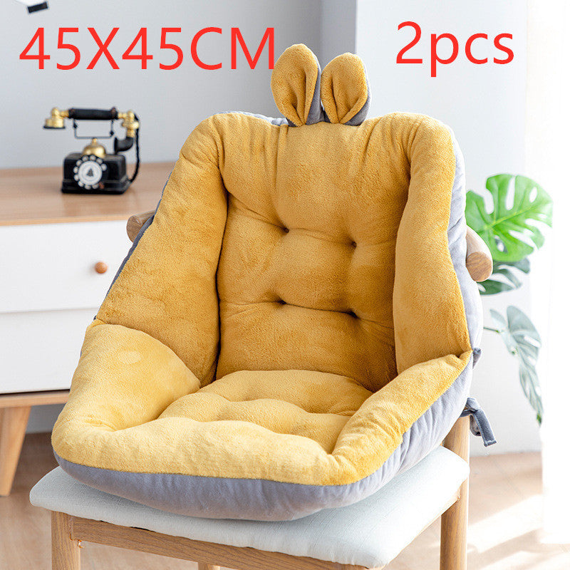 Sedentary Backrest Integrated Chair Cushion Seat Cushion - Hygge Studio